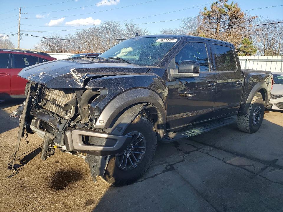 FORD F150 2019 with VIN 1FTFW1RG0KFB79090 - Photo from auction