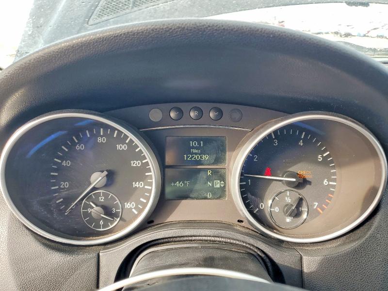 Photo 9 from auction – 2009 MERCEDES-BENZ ML 350 with VIN 4JGBB86E69A469097