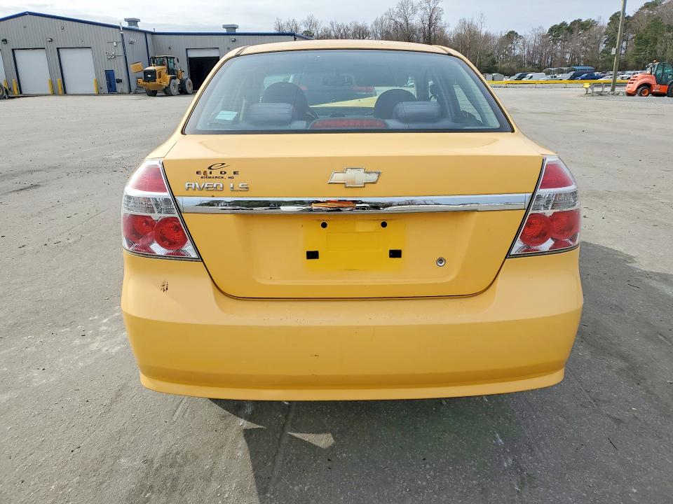 Photo 6 from auction – 2008 CHEVROLET AVEO with VIN KL1TD56618B238974
