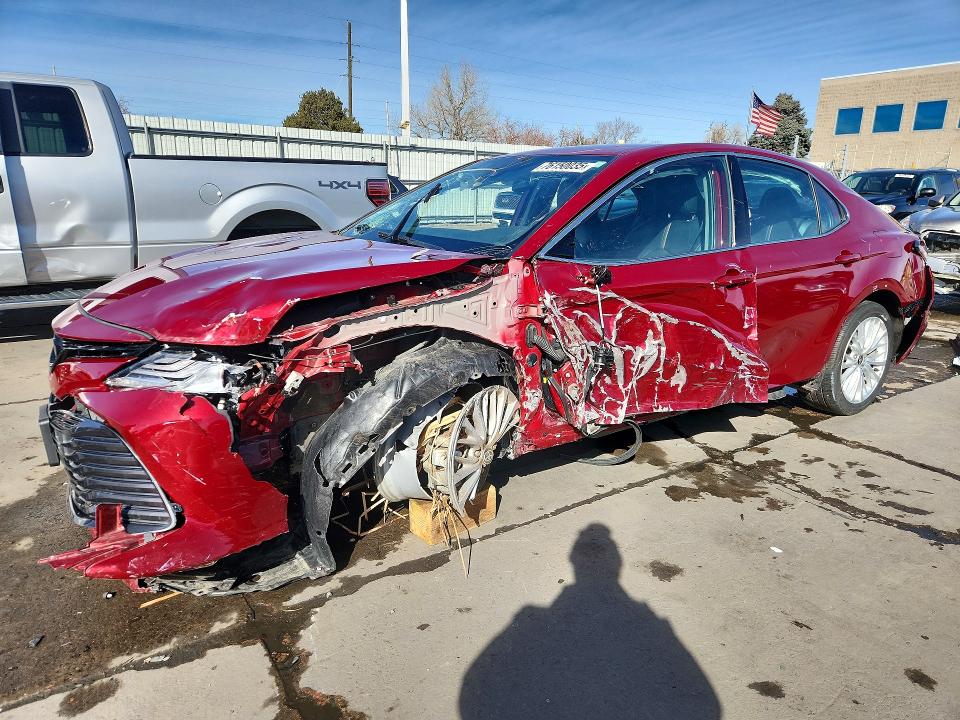 TOYOTA CAMRY XLE 2020 with VIN 4T1F11BK2LU013109 - Photo from auction