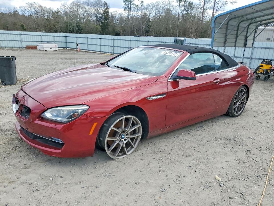 BMW 650 2012 with VIN WBALZ3C56CDL72965 - Photo from auction