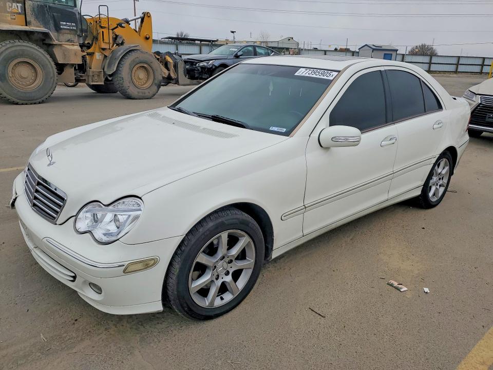 MERCEDES-BENZ C 280 2007 with VIN WDBRF54H27F860863 - Photo from auction