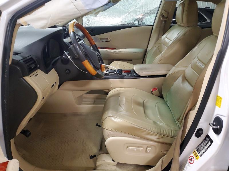 Photo 7 from auction – 2010 LEXUS RX 350 with VIN 2T2BK1BA5AC035229
