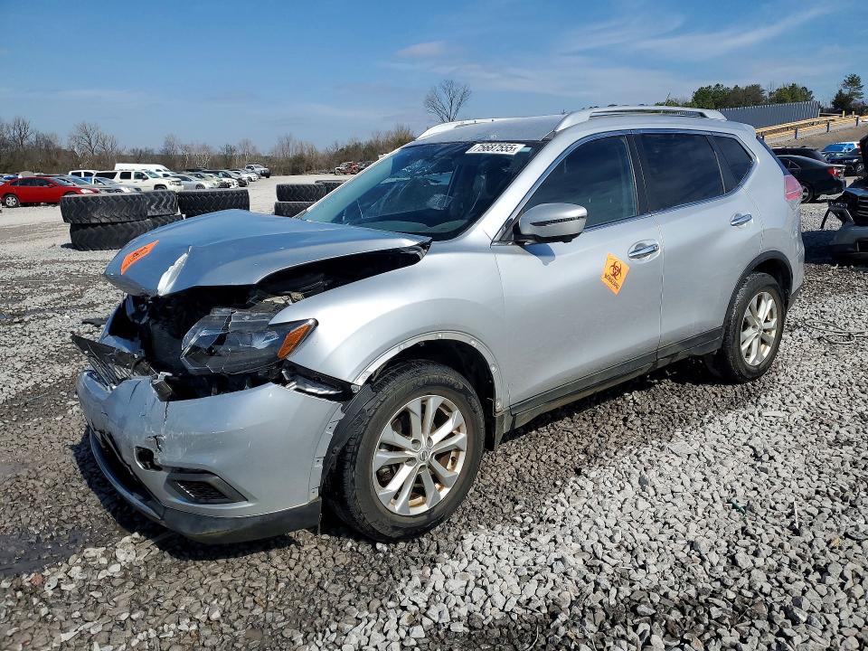 NISSAN ROGUE 2016 with VIN KNMAT2MT6GP718942 - Photo from auction