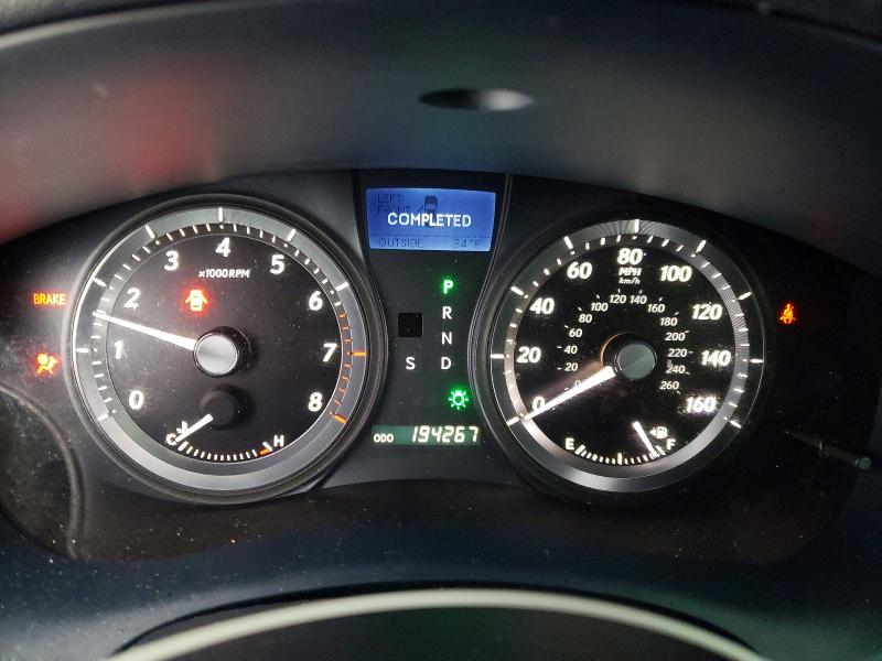 Photo 9 from auction – 2008 LEXUS ES with VIN JTHBJ46G982228725
