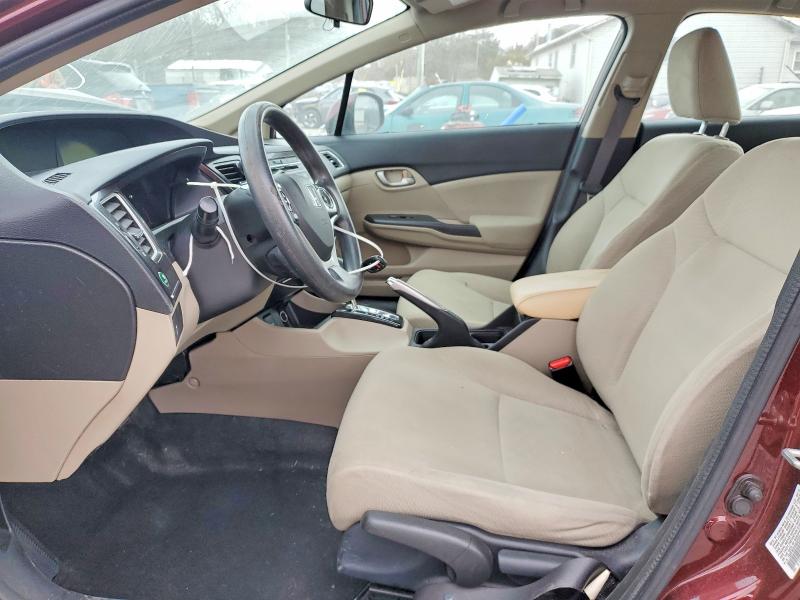Фото 7 с аукциона – 2013 HONDA CIVIC LX с VIN 19XFB2F53DE225402