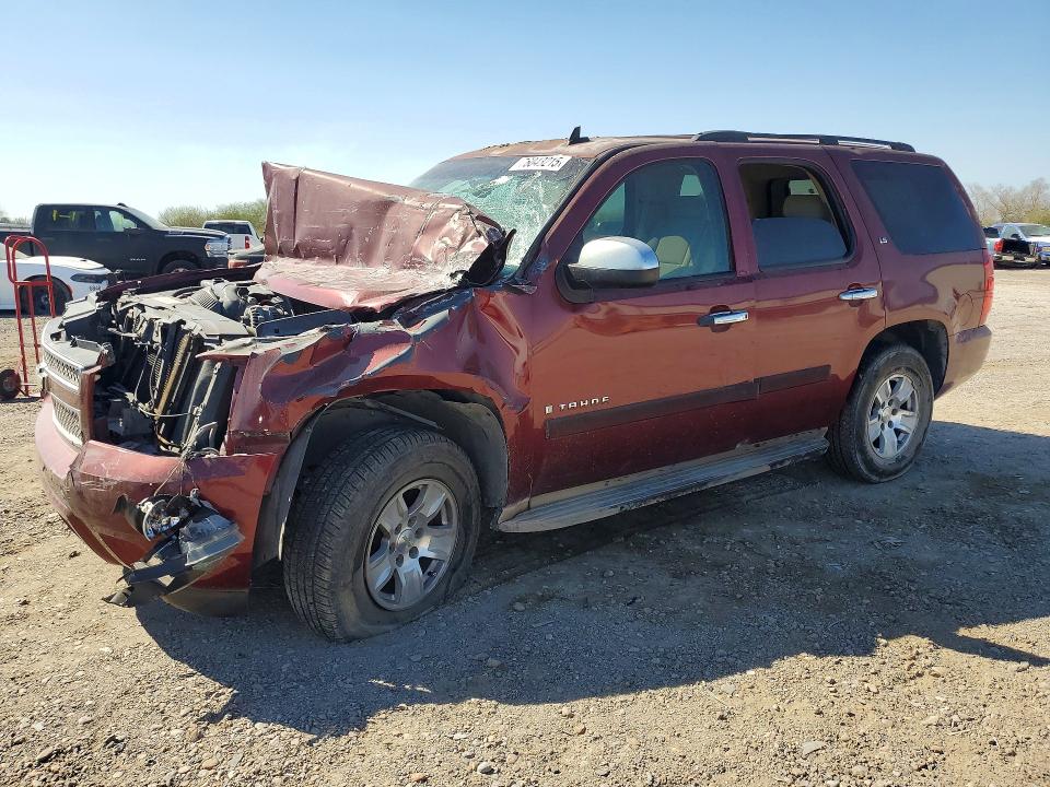 CHEVROLET TAHOE 2008 with VIN 1GNFC13C08R158334 - Photo from auction