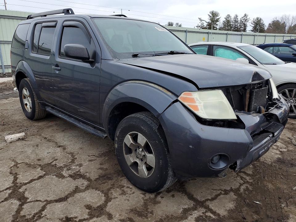 Photo 4 from auction – 2011 NISSAN PATHFINDER with VIN 5N1AR1NB9BC612267
