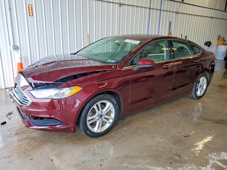 FORD FUSION 2018 with VIN 3FA6P0HD6JR276512 - Photo from auction