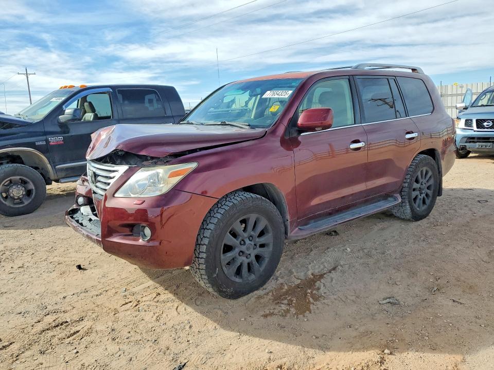 LEXUS LX 570 2011 with VIN JTJHY7AX9B4069083 - Photo from auction