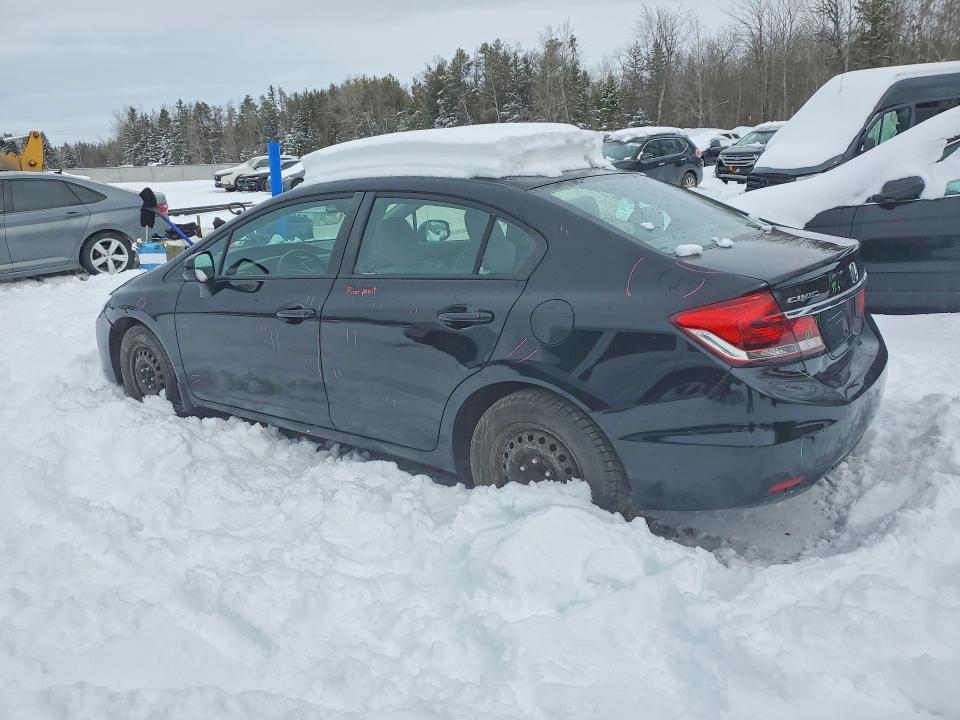 Photo 2 from auction – 2013 HONDA CIVIC with VIN 2HGFB2F47DH045210