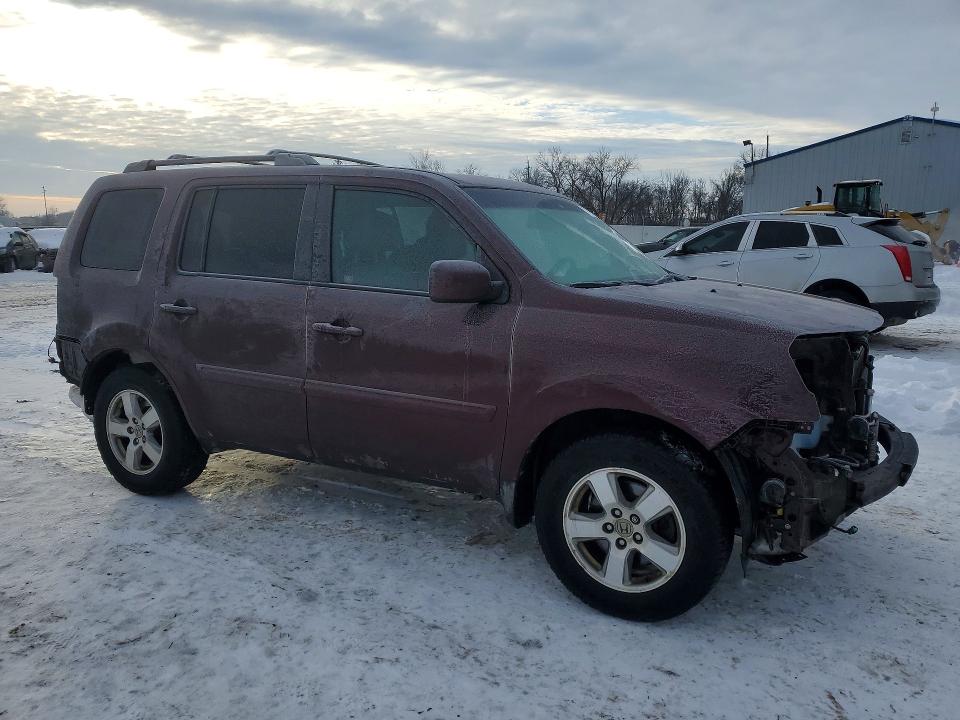 Photo 4 from auction – 2011 HONDA PILOT EXL with VIN 5FNYF3H61BB034657