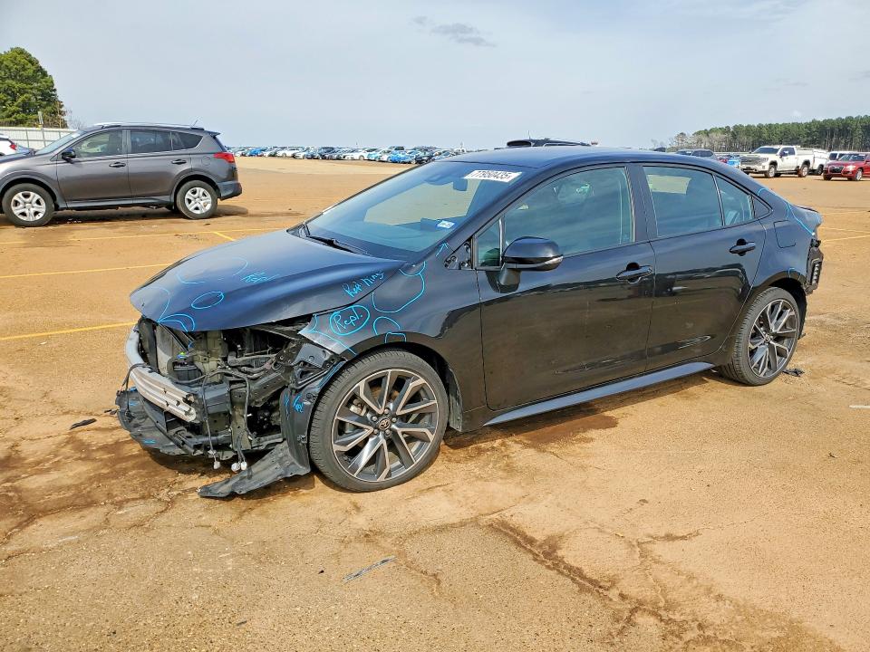 TOYOTA COROLLA 2022 with VIN 5YFS4MCE4NP098751 - Photo from auction
