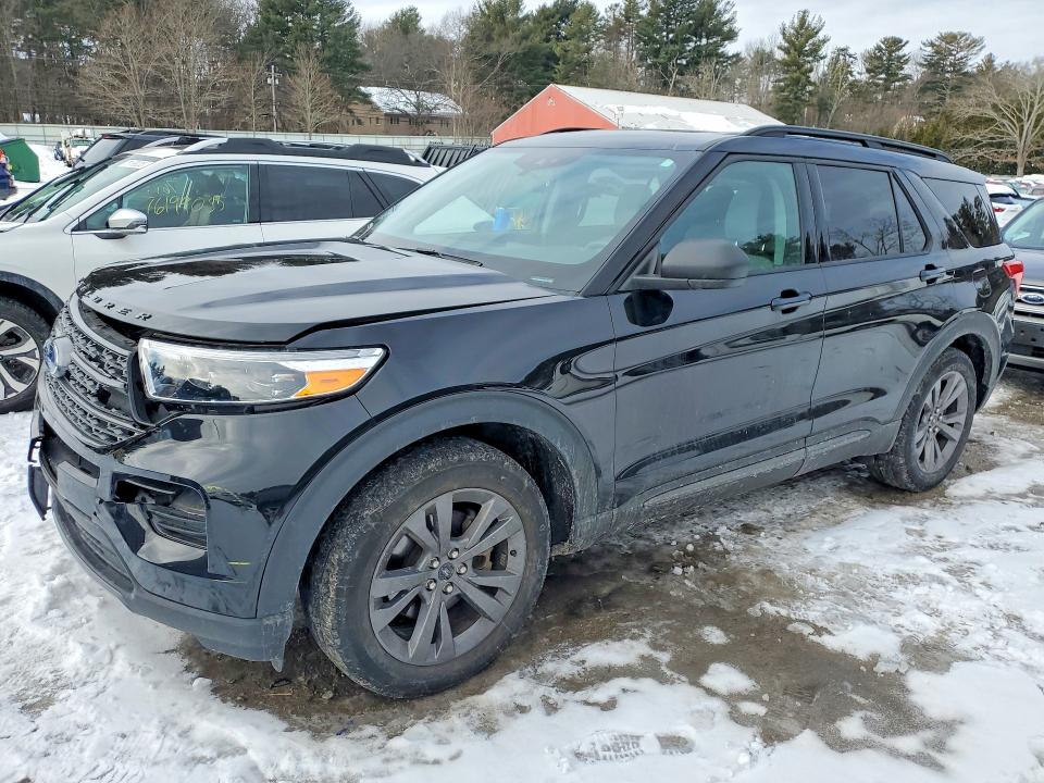 FORD EXPLORER 2021 with VIN 1FMSK8DH2MGB91690 - Photo from auction