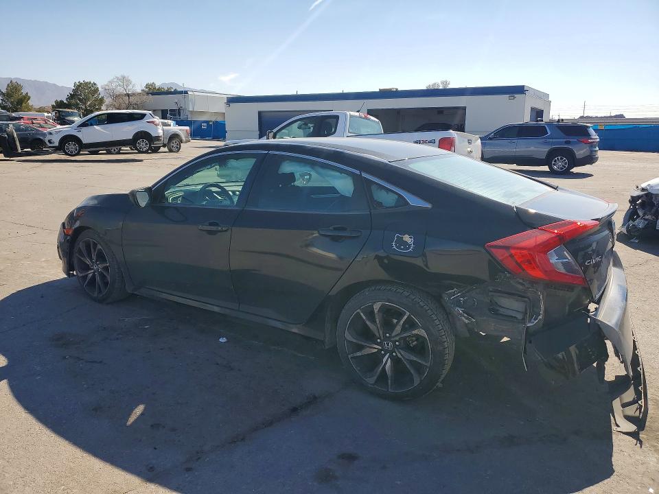 Photo 2 from auction – 2020 HONDA CIVIC with VIN 19XFC2F83LE023343