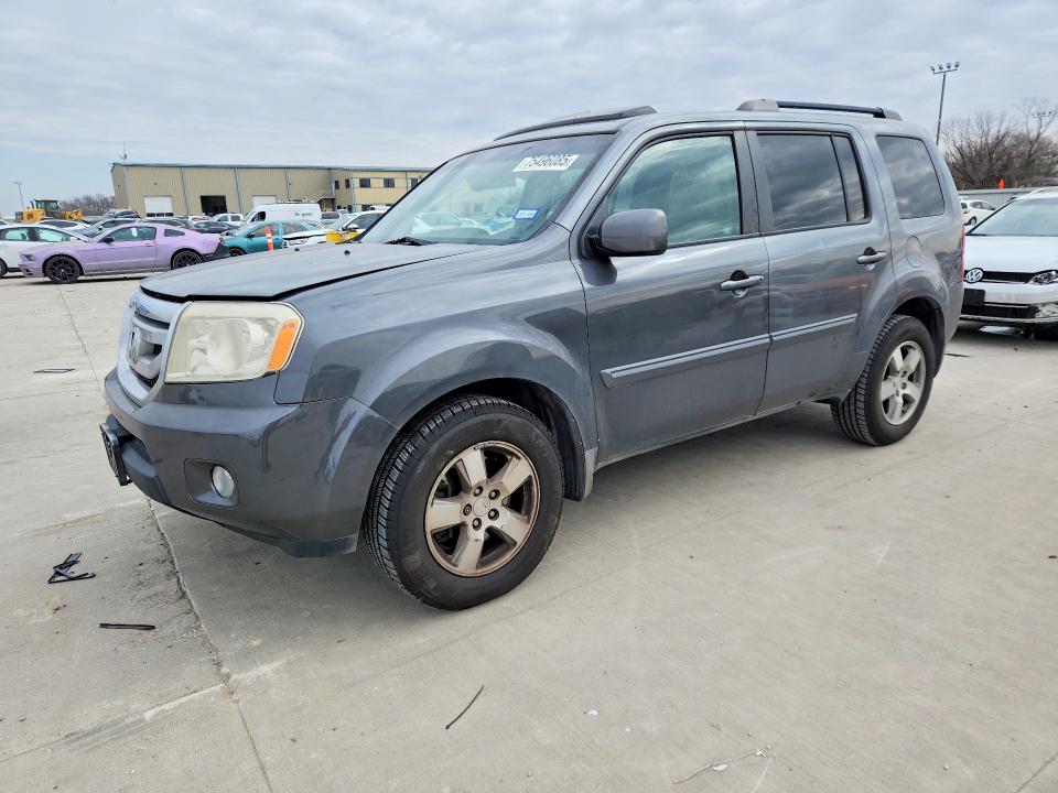 HONDA PILOT EXL 2010 with VIN 5FNYF3H63AB015204 - Photo from auction