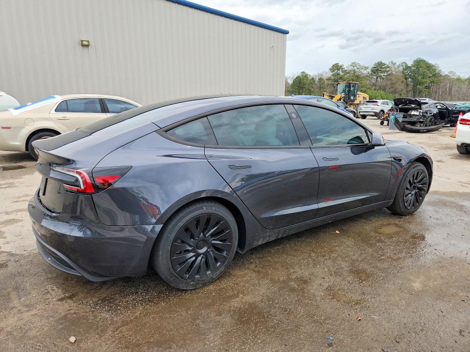 Photo 3 from auction – 2025 TESLA MODEL 3 with VIN 5YJ3E1EB3SF935130