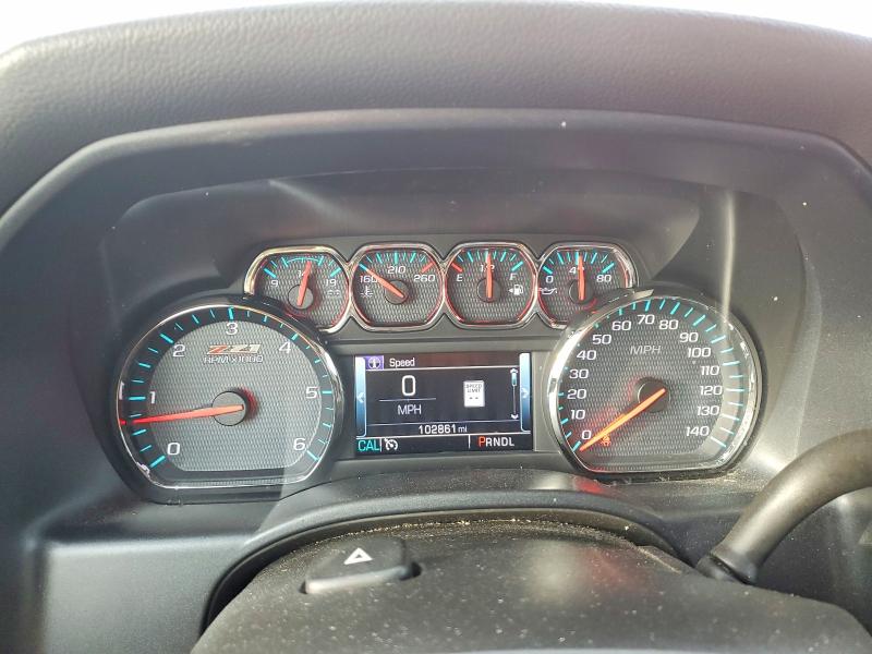 Photo 9 from auction – 2018 CHEVROLET SILVERADO with VIN 3GCUKREH0JG101650