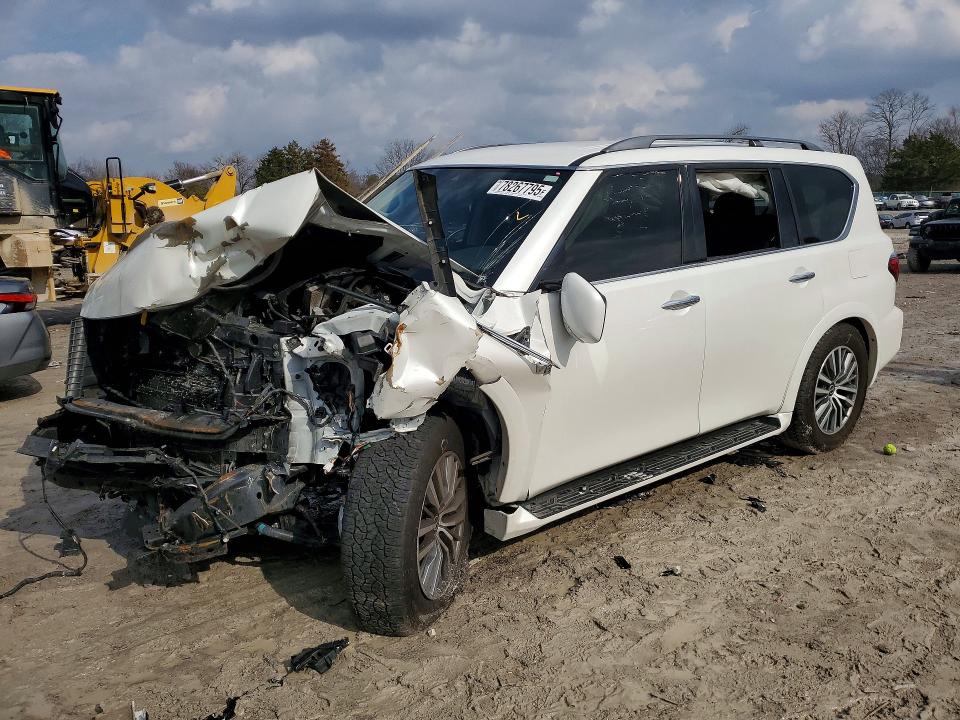 NISSAN ARMADA 2021 with VIN JN8AY2AC9M9145142 - Photo from auction