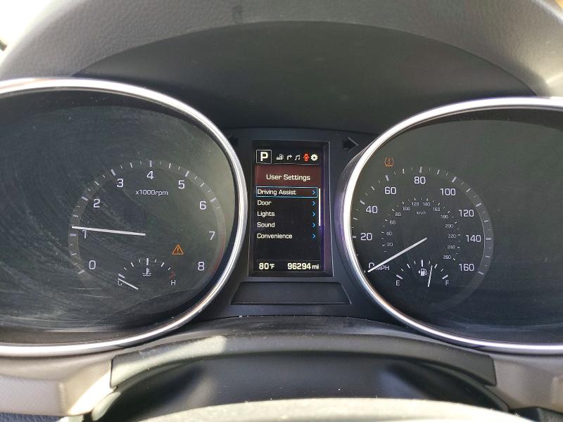 Photo 9 from auction – 2017 HYUNDAI SANTA FE with VIN KM8SR4HF2HU204037