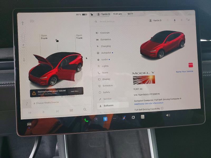Photo 9 from auction – 2026 TESLA MODEL Y with VIN 7SAYGDEE0TF329574