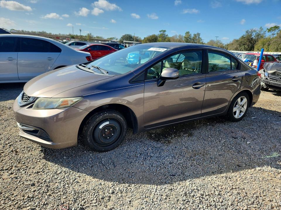 HONDA CIVIC 2013 with VIN 19XFB2F58DE098842 - Photo from auction