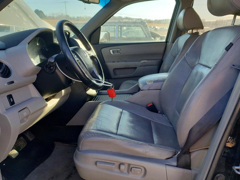 Photo 7 from auction – 2012 HONDA PILOT EXL with VIN 5FNYF4H59CB009553