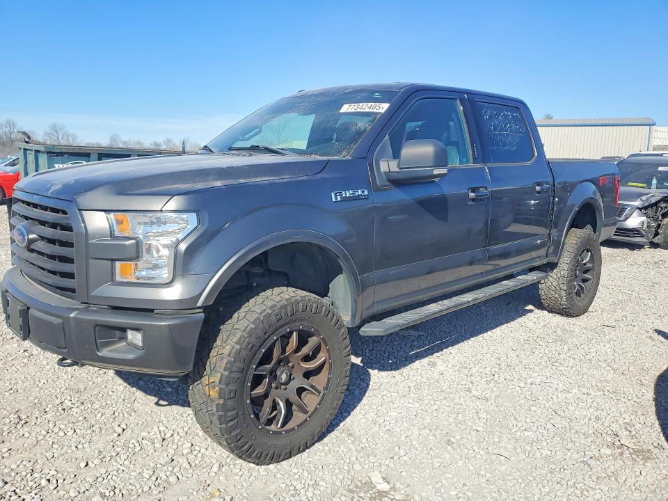 FORD F150 SUPER 2017 with VIN 1FTEW1EF9HFB47756 - Photo from auction