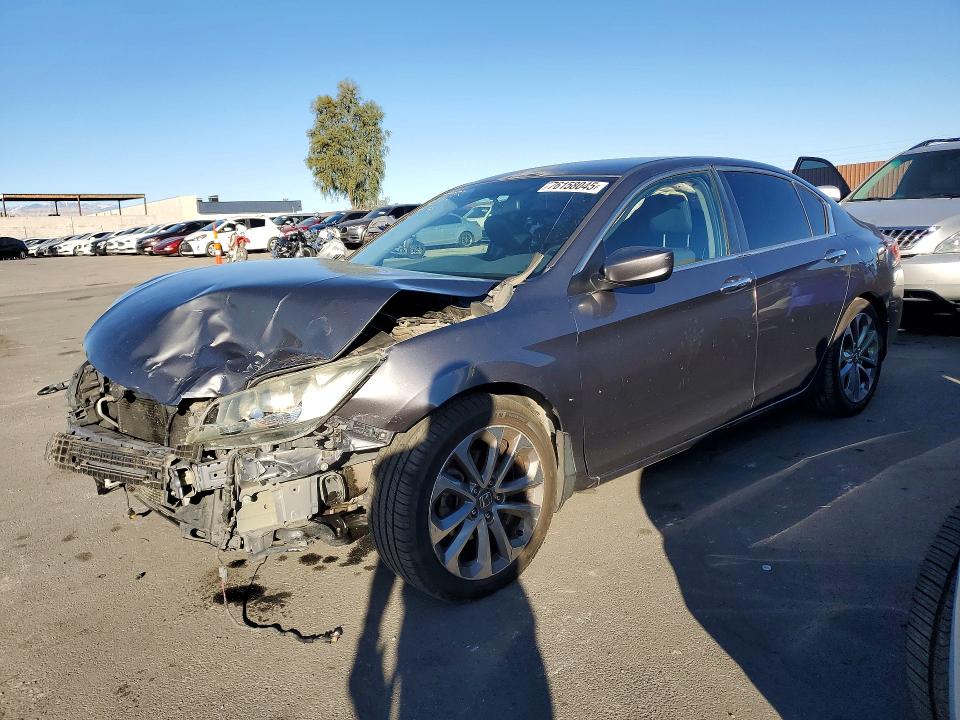 HONDA ACCORD 2013 with VIN 1HGCR2F51DA030871 - Photo from auction