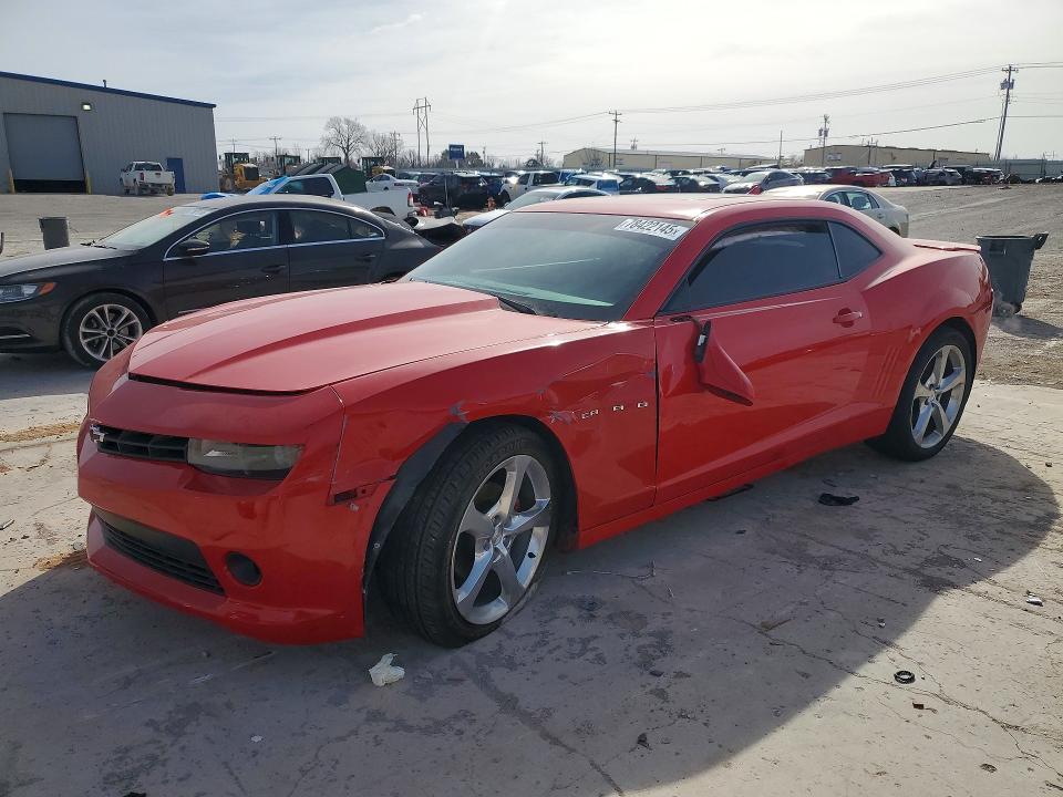 CHEVROLET CAMARO 2015 with VIN 2G1FD1E31F9232203 - Photo from auction