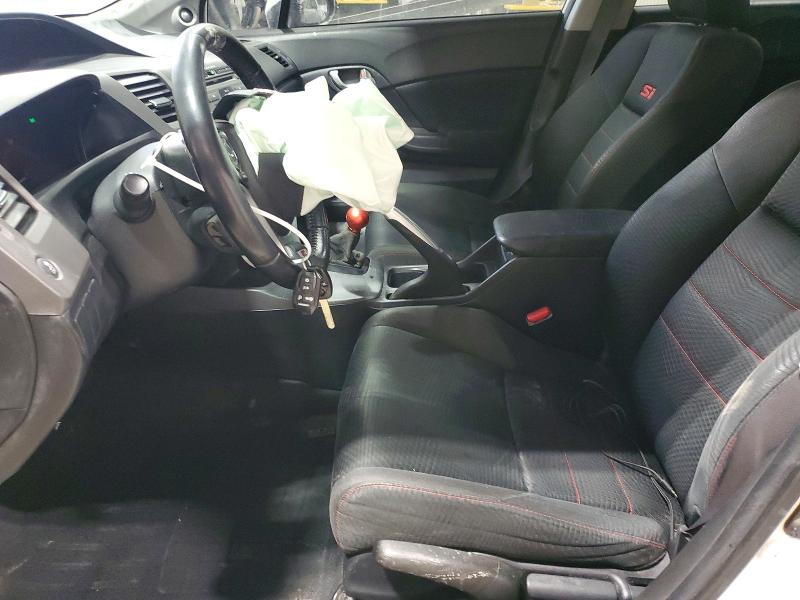 Photo 7 from auction – 2012 HONDA CIVIC SI with VIN 2HGFB6E58CH706811