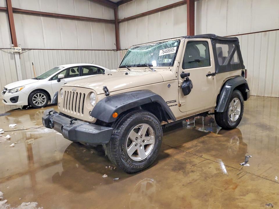 Photo 1 from auction – 2016 JEEP WRANGLER S with VIN 1C4GJWAG2GL234224