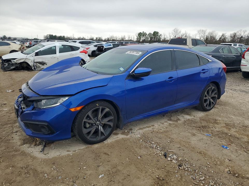 HONDA CIVIC 2021 with VIN 2HGFC2F8XMH506366 - Photo from auction