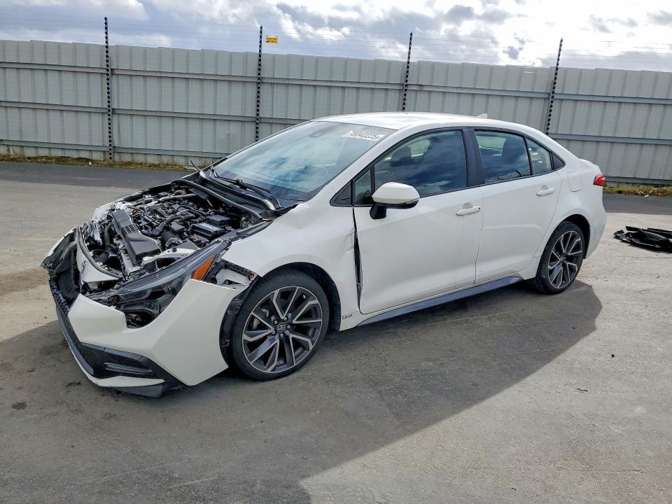 TOYOTA COROLLA 2021 with VIN JTDS4MCE6MJ077029 - Photo from auction