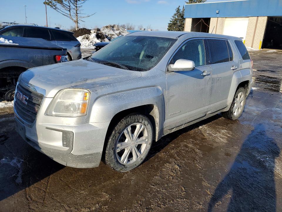 GMC TERRAIN SL 2017 with VIN 2GKALMEK4H6264245 - Photo from auction