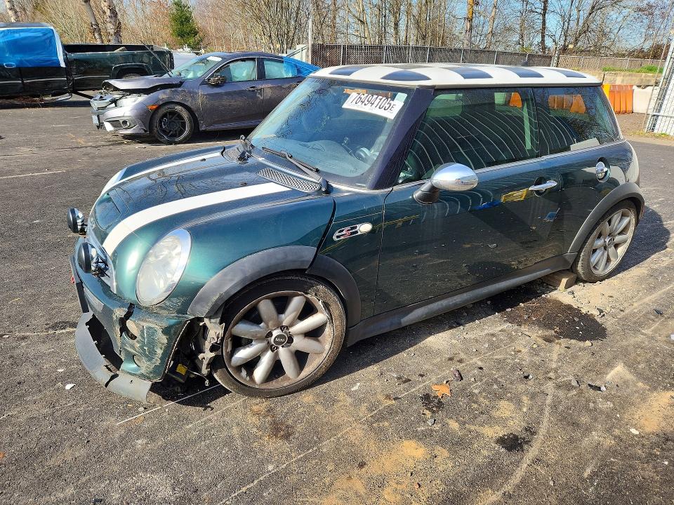 MINI COOPER 2005 with VIN WMWRE33445TD98490 - Photo from auction
