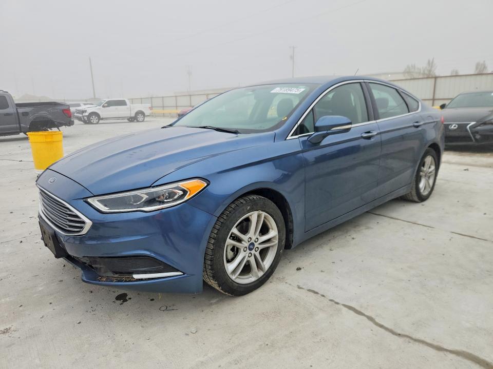 FORD FUSION 2018 with VIN 3FA6P0HD3JR240342 - Photo from auction