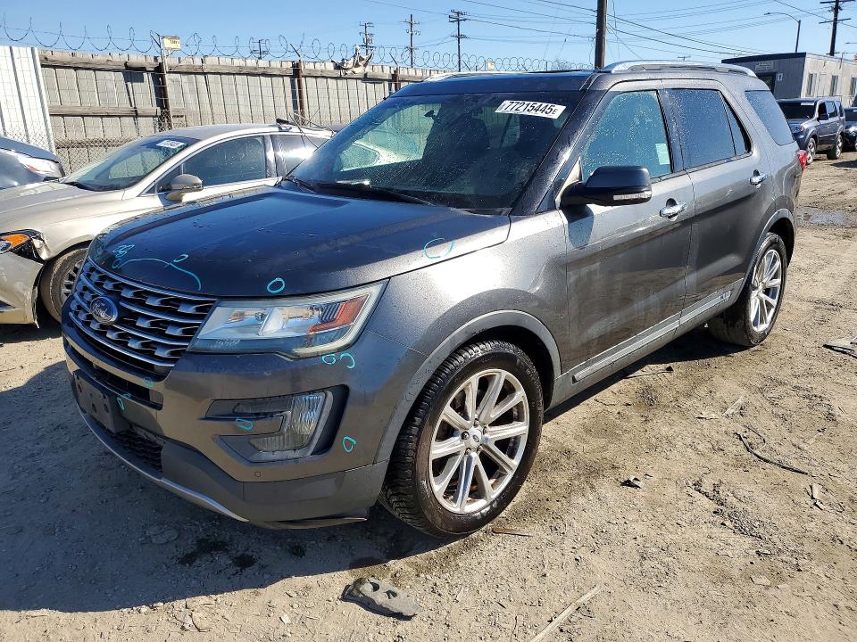 FORD EXPLORER 2016 with VIN 1FM5K7F86GGA18635 - Photo from auction