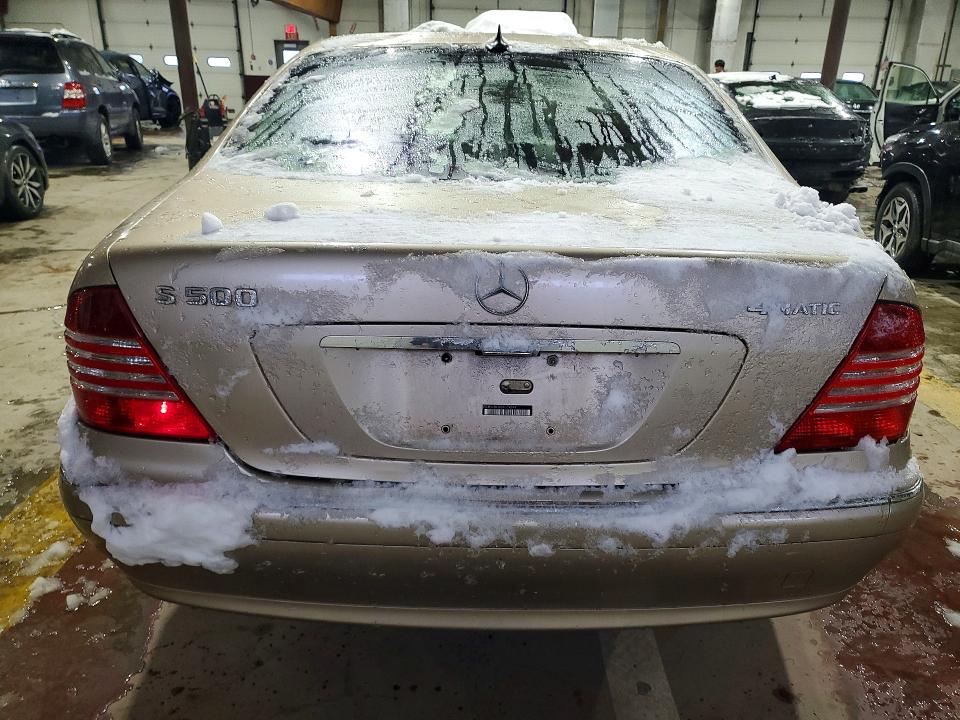 Photo 6 from auction – 2003 MERCEDES-BENZ S with VIN WDBNG84J93A369049