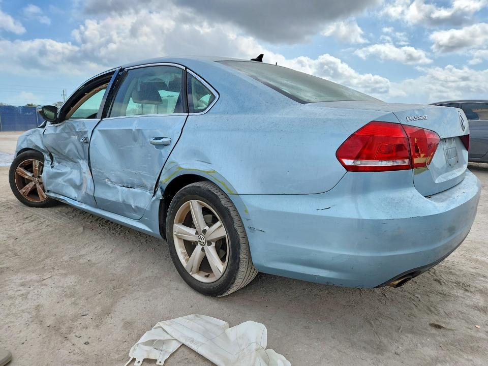 Photo 2 from auction – 2012 VOLKSWAGEN PASSAT with VIN 1VWBP7A30CC034249