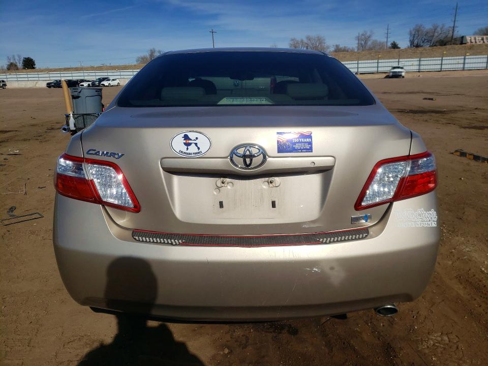 Photo 6 from auction – 2007 TOYOTA CAMRY HYBR with VIN 4T1BB46KX7U010780