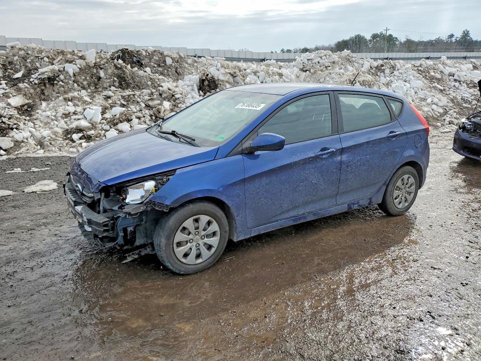 HYUNDAI ACCENT SE 2016 with VIN KMHCT5AE1GU257632 - Photo from auction