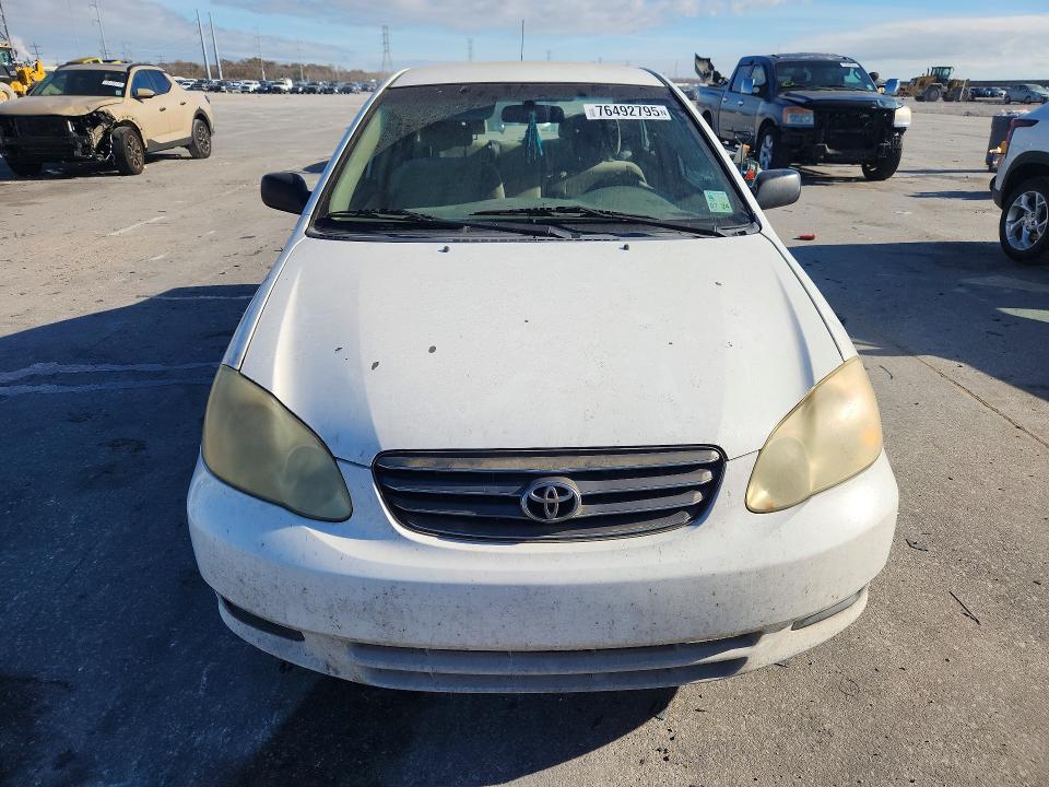 Photo 5 from auction – 2003 TOYOTA COROLLA CE with VIN JTDBR32E930009194