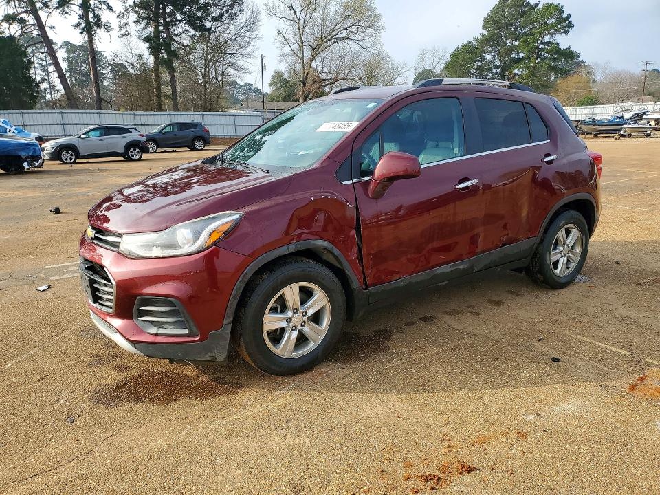 CHEVROLET TRAX 2017 with VIN 3GNCJLSB2HL154872 - Photo from auction