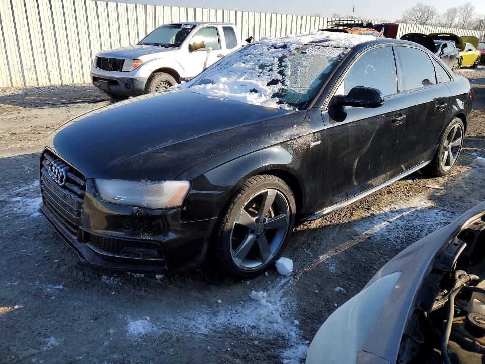 AUDI S4 2015 with VIN WAUBGAFL0FA035200 - Photo from auction