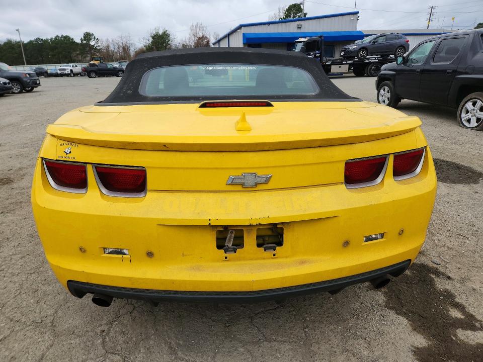 Photo 6 from auction – 2012 CHEVROLET CAMARO with VIN 2G1FB3D33C9210010