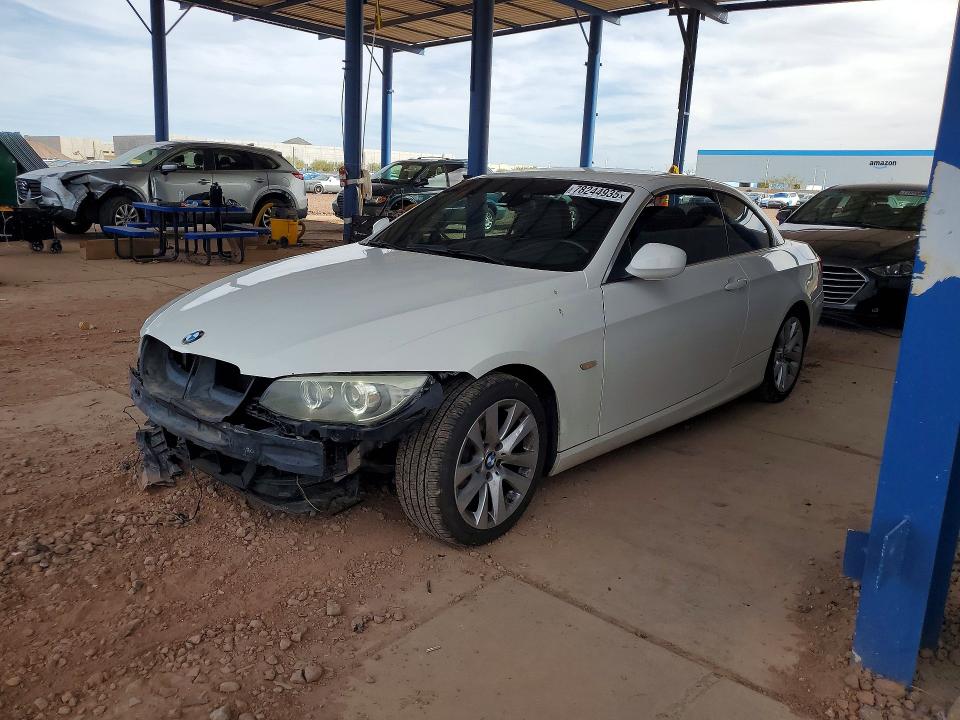 BMW 328 2013 with VIN WBADW7C50DE732991 - Photo from auction