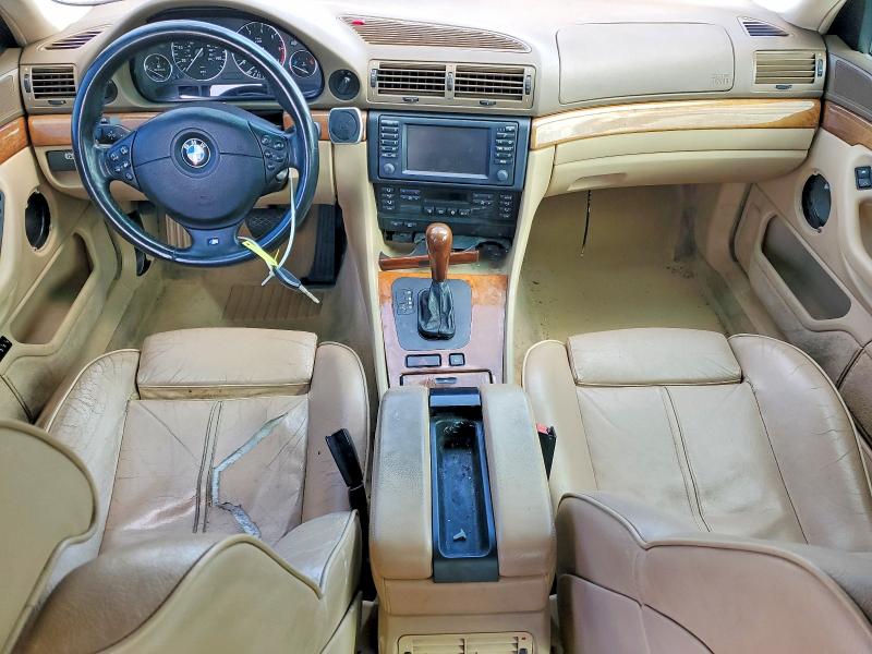 Photo 8 from auction – 2001 BMW 740 I AUTO with VIN WBAGG83421DN86487
