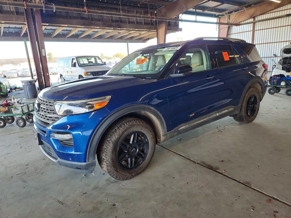 FORD EXPLORER 2020 with VIN 1FMSK8FH4LGA31290 - Photo from auction