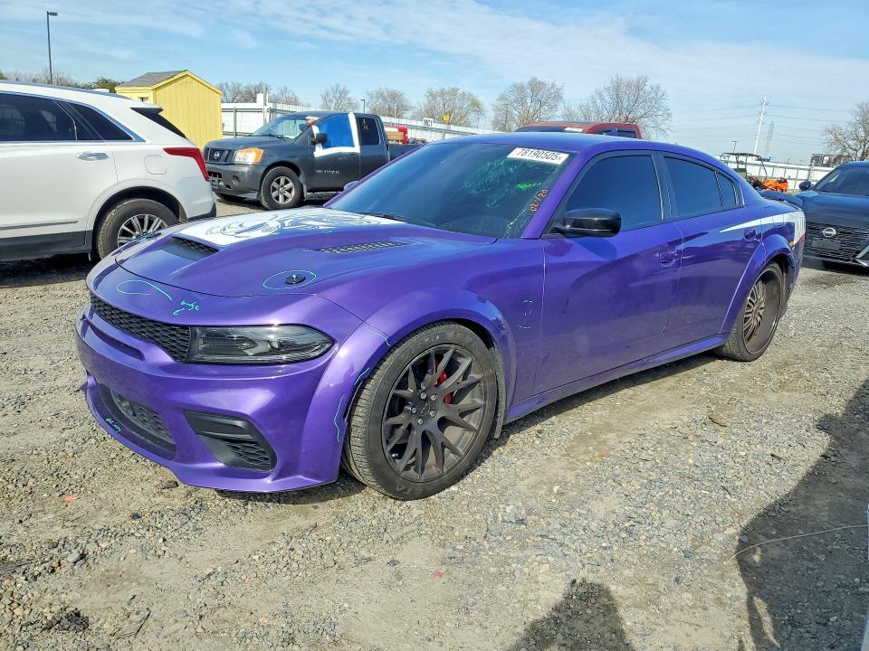 DODGE CHARGER 2023 with VIN 2C3CDXGJ0PH659358 - Photo from auction